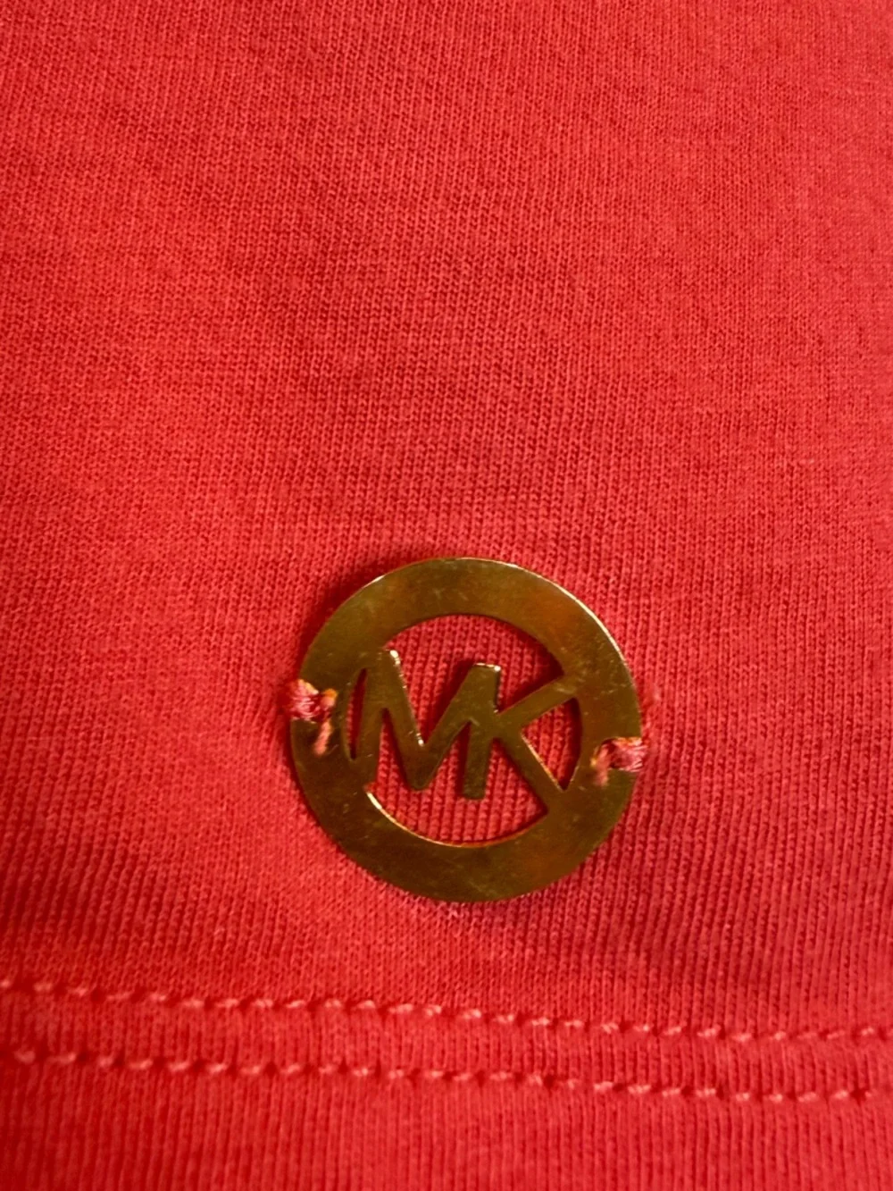 Michael‎ Michael Kors Ruffled Sleeve Top - Coral - Small